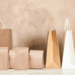 paper-bags-white-table-against-brown