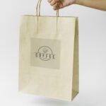 Paper bag mockup